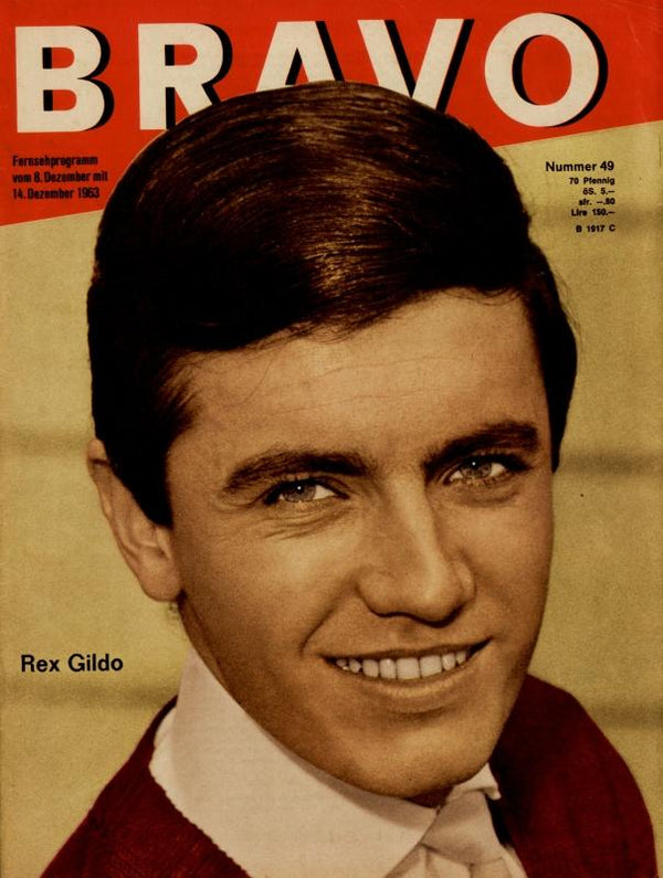 BRAVO Nr. 49 vom 3 décembre 1963 – Titelseite: Rex Gildo