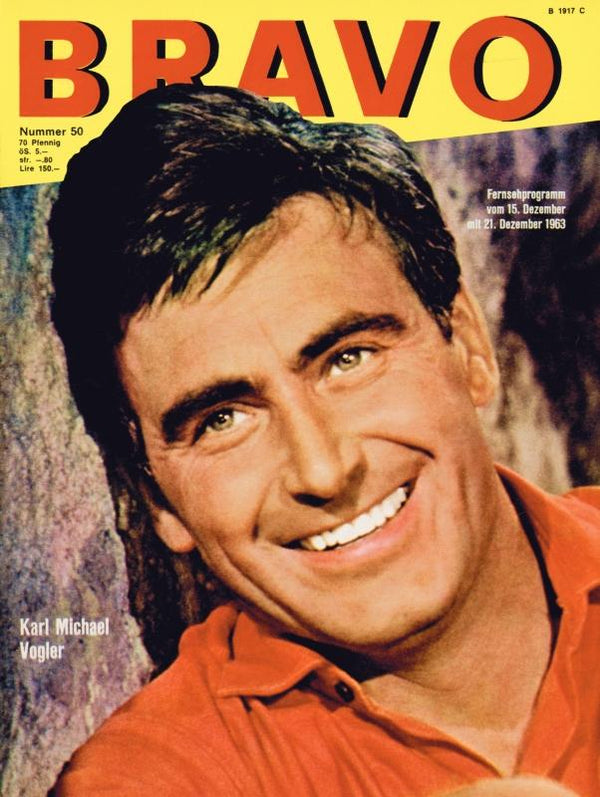 BRAVO Nr. 50 vom 10 décembre 1963 – Titelseite: Karl-Michael Vogler