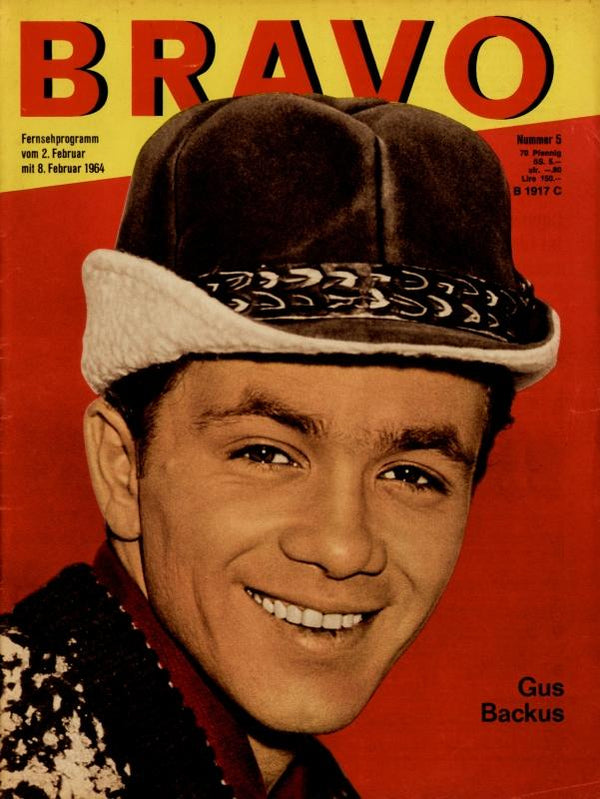 BRAVO Nr. 5 vom 28.01.1964 – Titelseite: Gus Backus