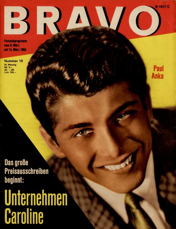 BRAVO Magazin - Alle Ausgaben von 1964 Nr. 10