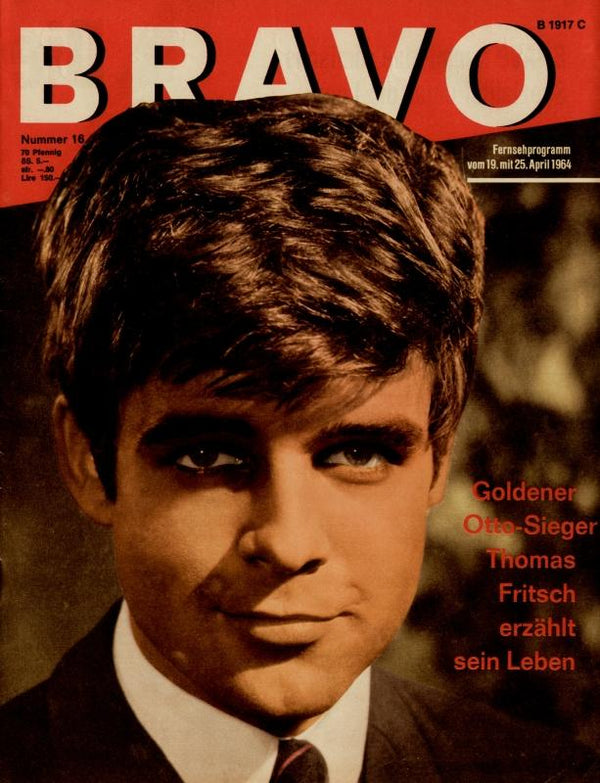 BRAVO Nr. 16 vom 14.04.1964 – Titelseite: Thomas Fritsch