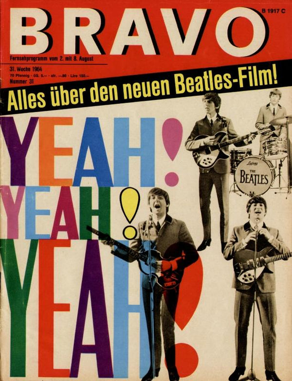 BRAVO Nr. 31 vom 28.07.1964 – Titelseite: The Beatles
