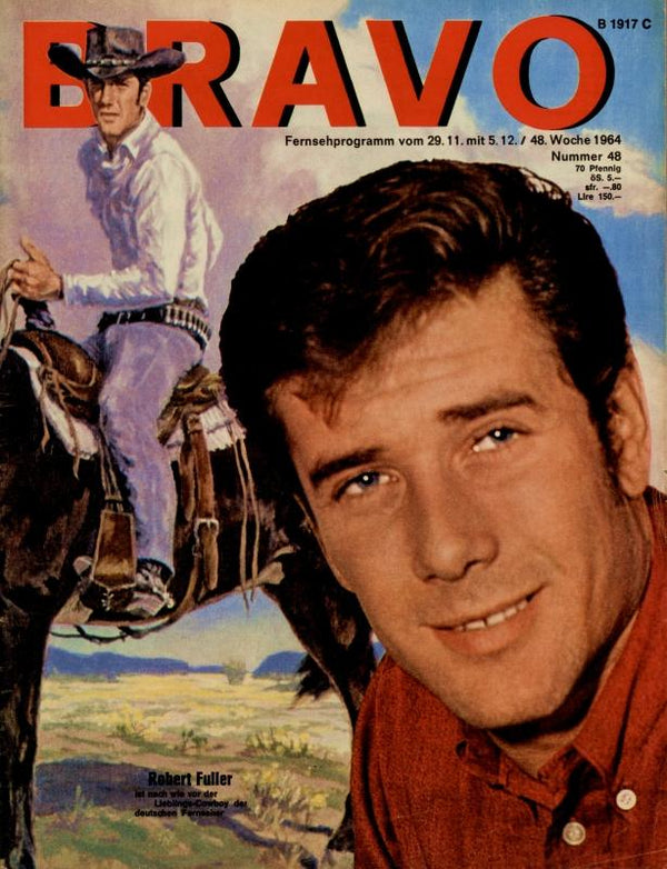 BRAVO Nr. 48 vom 24 novembre 1964 – Titelseite: Robert Fuller
