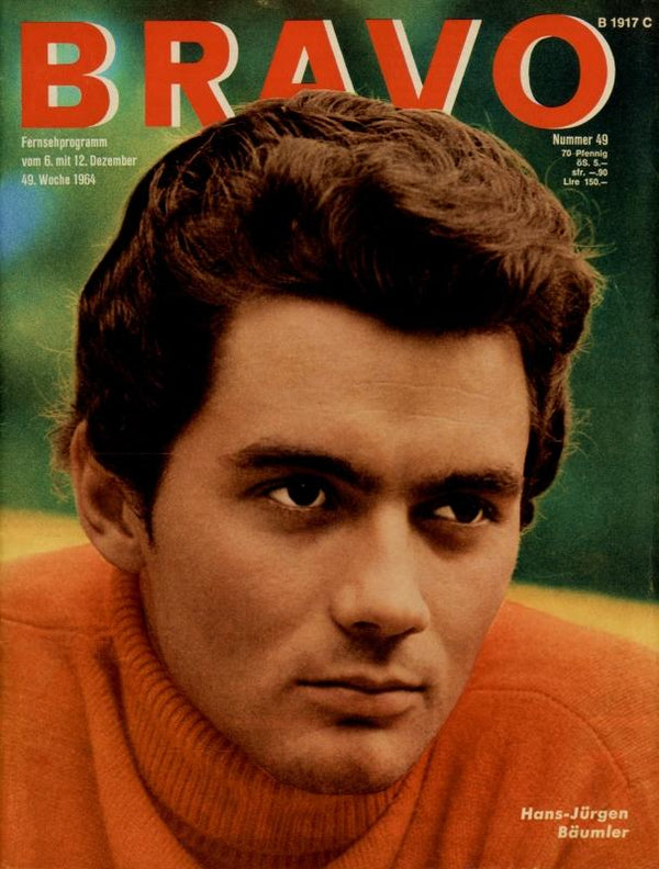 BRAVO Nr. 49 vom 1er décembre 1964 – Titelseite: Hans-Jürgen Bäumler