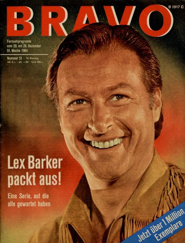 BRAVO Nr. 51 vom 15 décembre 1964 – Titelseite: Lex Barker