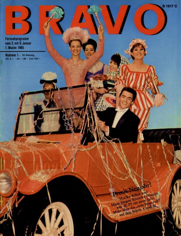 BRAVO Magazin - Alle Ausgaben von 1965 Nr. 01