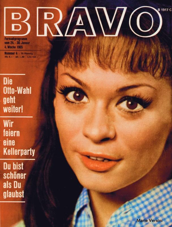 BRAVO Nr. 4 vom 19 janvier 1965 – Titelseite: Marie Versini