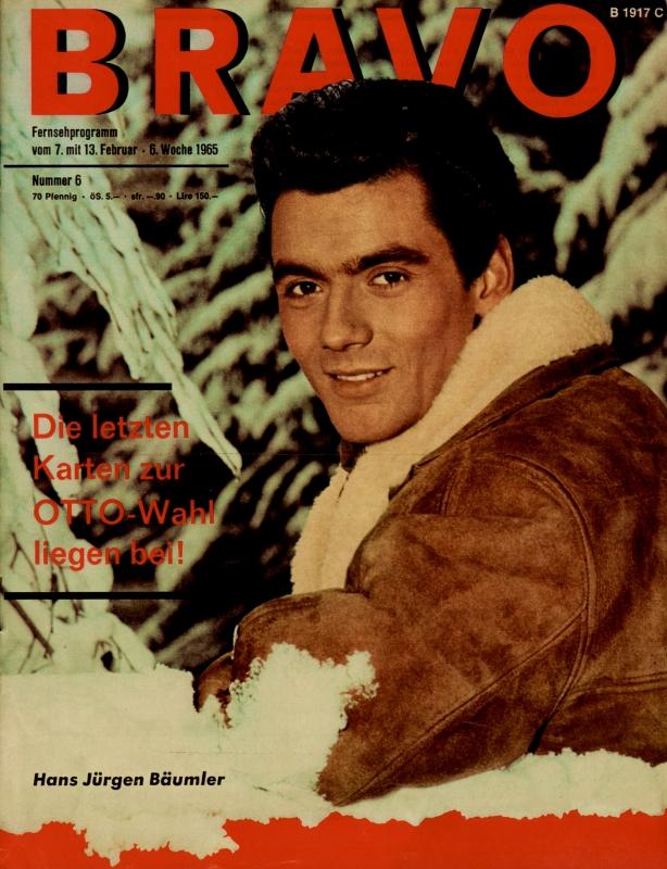 BRAVO Magazin - Alle Ausgaben von 1965 Nr. 06