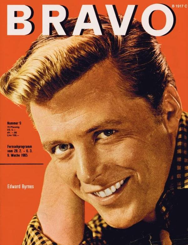 BRAVO Nr. 9 vom 23 février 1965 – Titelseite: Edward Byrnes