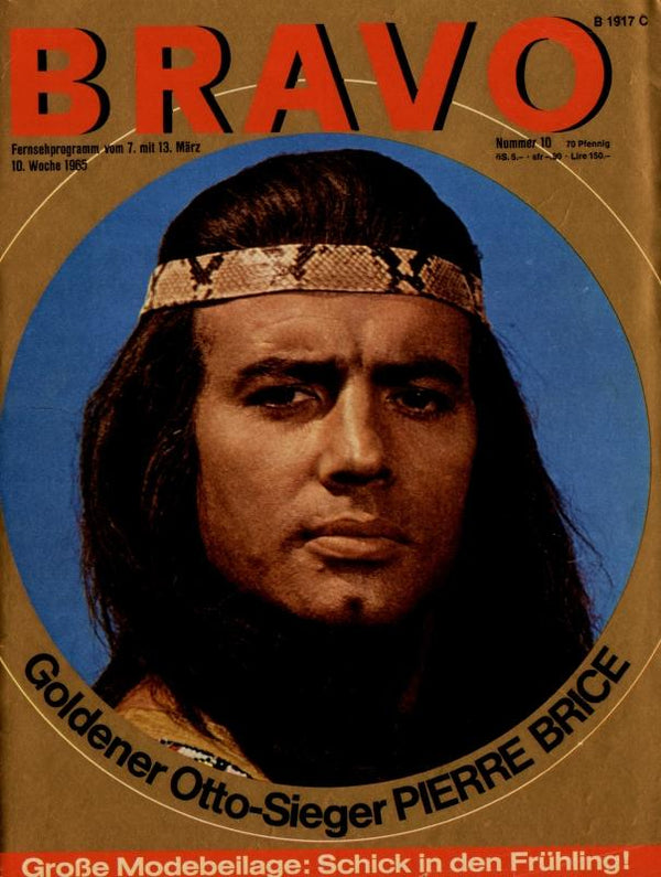 BRAVO Nr. 10 vom 02.03.1965 – Titelseite: Pierre Brice