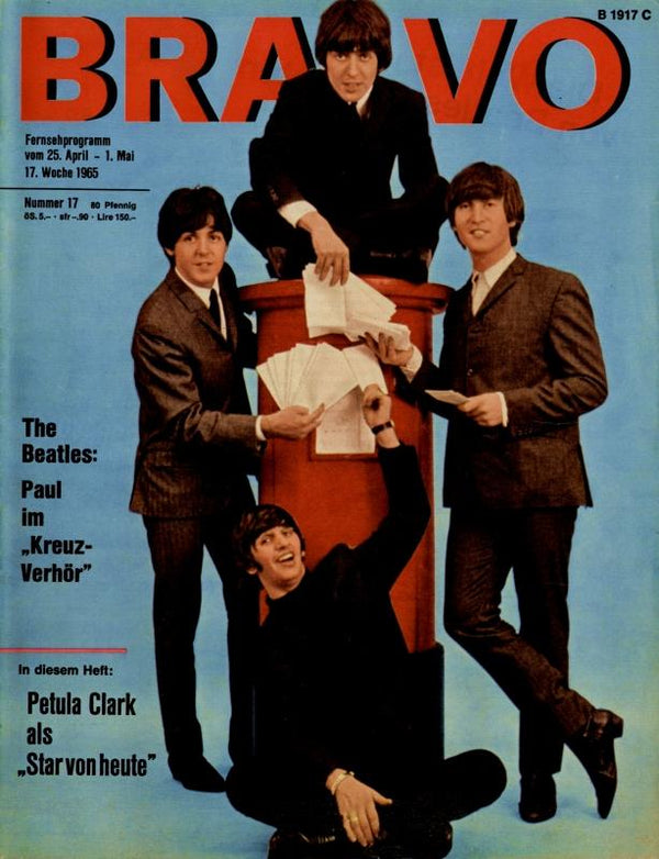 BRAVO Nr. 17 vom 20.04.1965 – Titelseite: The Beatles
