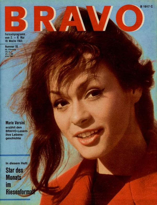 BRAVO Nr. 18 vom 27 avril 1965 – Titelseite: Marie Versini