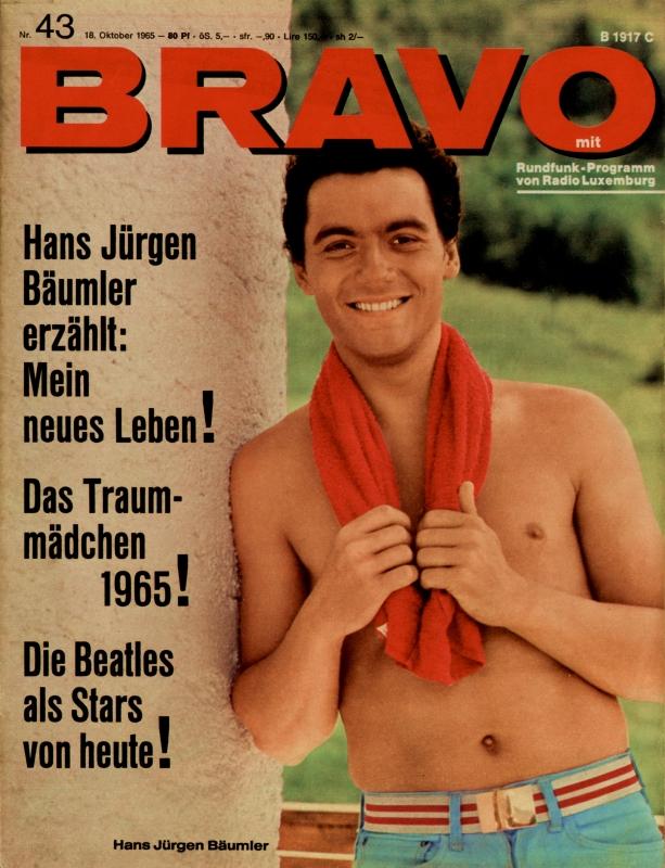 BRAVO Magazin - Alle Ausgaben von 1965 Nr. 43