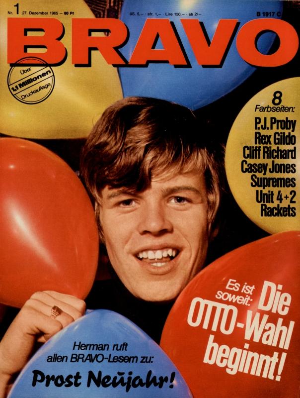 BRAVO Magazin - Alle Ausgaben von 1966 Nr. 01