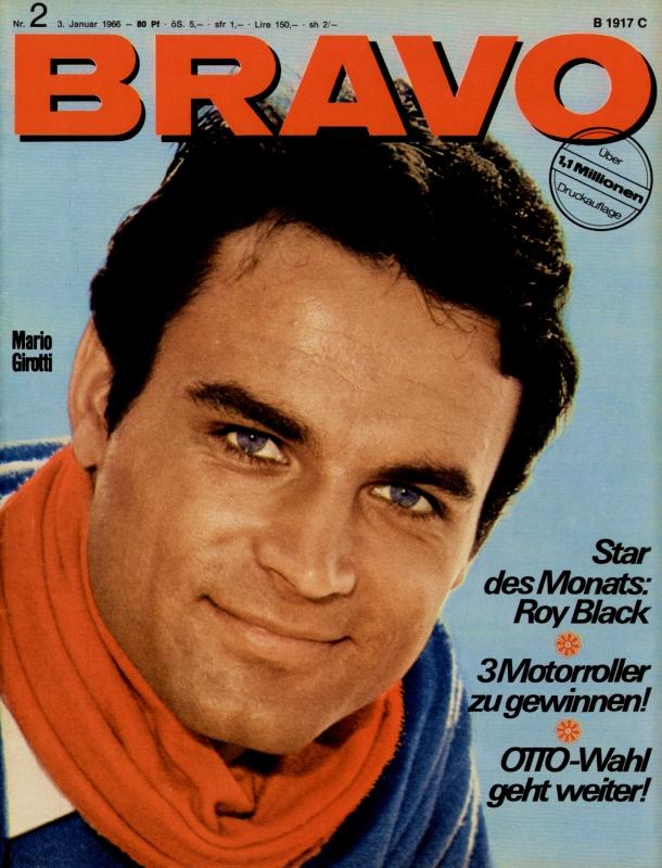 BRAVO Magazin - Alle Ausgaben von 1966 Nr. 02