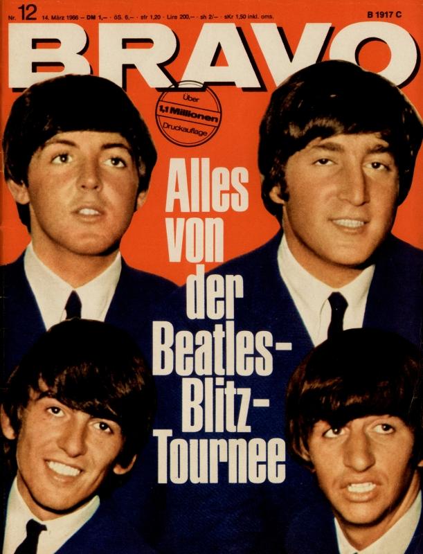 BRAVO Magazin - Alle Ausgaben von 1966 Nr. 12