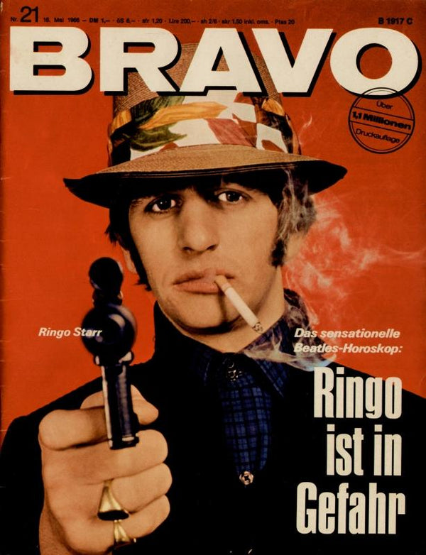 BRAVO Nr. 21 vom 16 mai 1966 – Titelseite: Ringo Starr