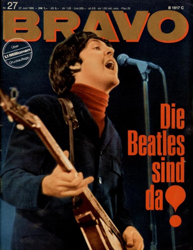 BRAVO Magazin - Alle Ausgaben von 1966 Nr. 27