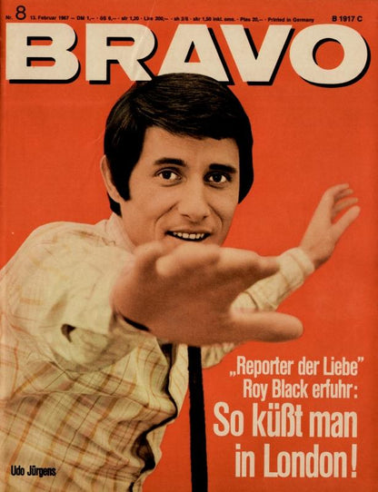 BRAVO Magazin - Alle Ausgaben von 1967 Nr. 08