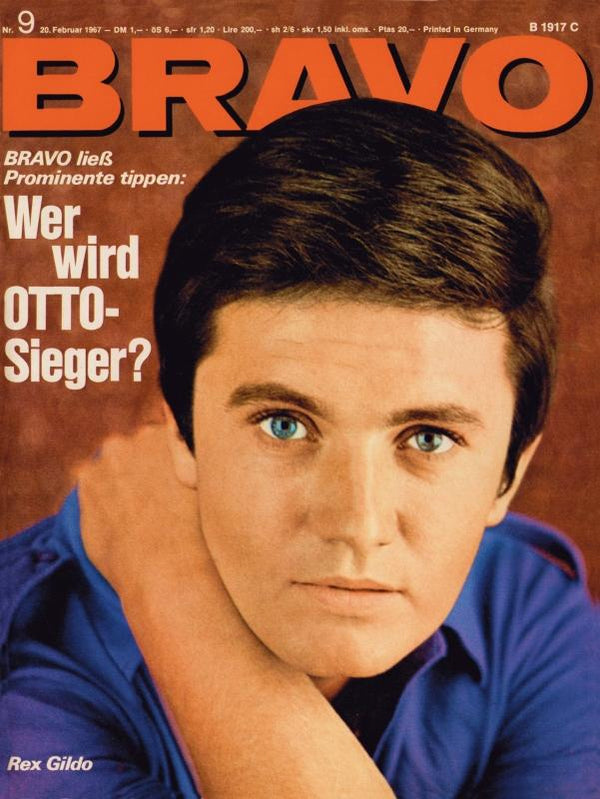 BRAVO Nr. 9 vom 20 février 1967 – Titelseite: Rex Gildo