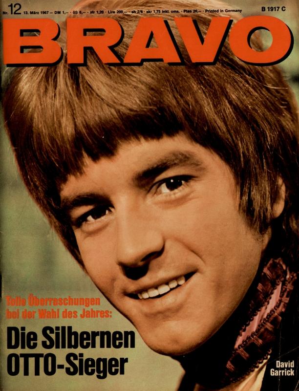 BRAVO Magazin - Alle Ausgaben von 1967 Nr. 12