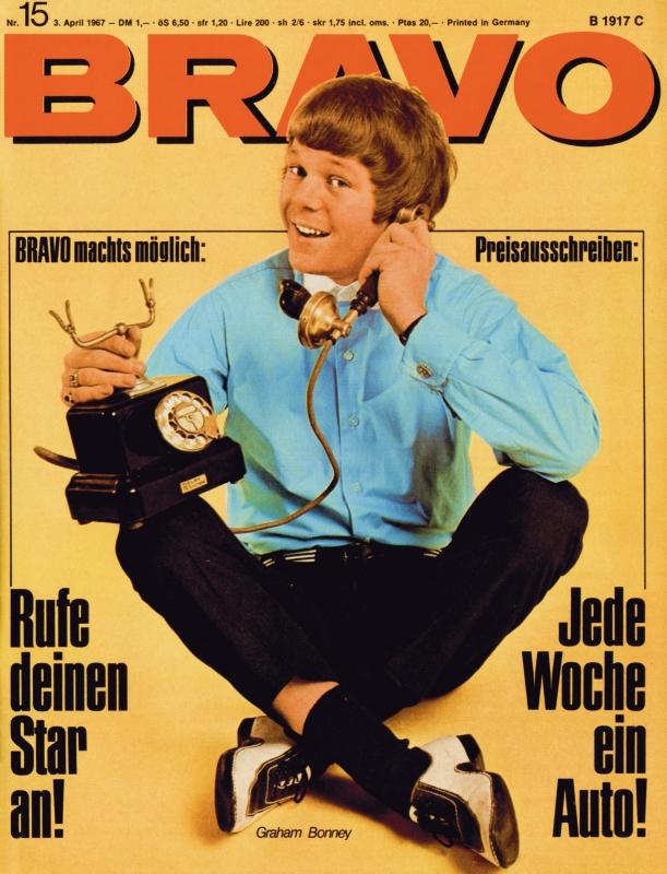 BRAVO Magazin - Alle Ausgaben von 1967 Nr. 15