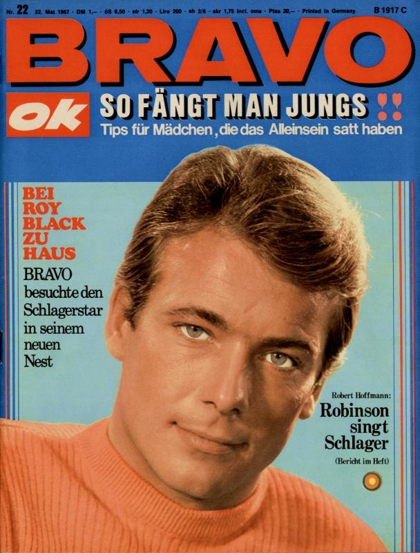 BRAVO Magazin - Alle Ausgaben von 1967 Nr. 22