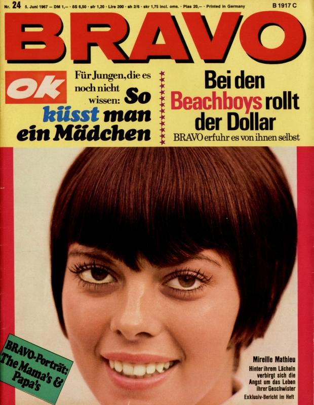 BRAVO Magazin - Alle Ausgaben von 1967 Nr. 24