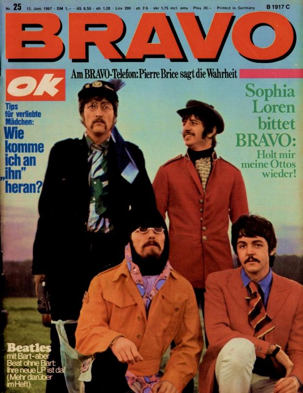 BRAVO Magazin - Alle Ausgaben von 1967 Nr. 25