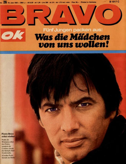 BRAVO Magazin - Alle Ausgaben von 1967 Nr. 26