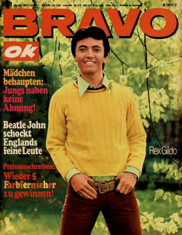 BRAVO Magazin - Alle Ausgaben von 1967 Nr. 31