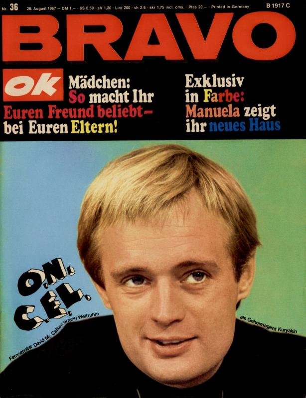 BRAVO Magazin - Alle Ausgaben von 1967 Nr. 36
