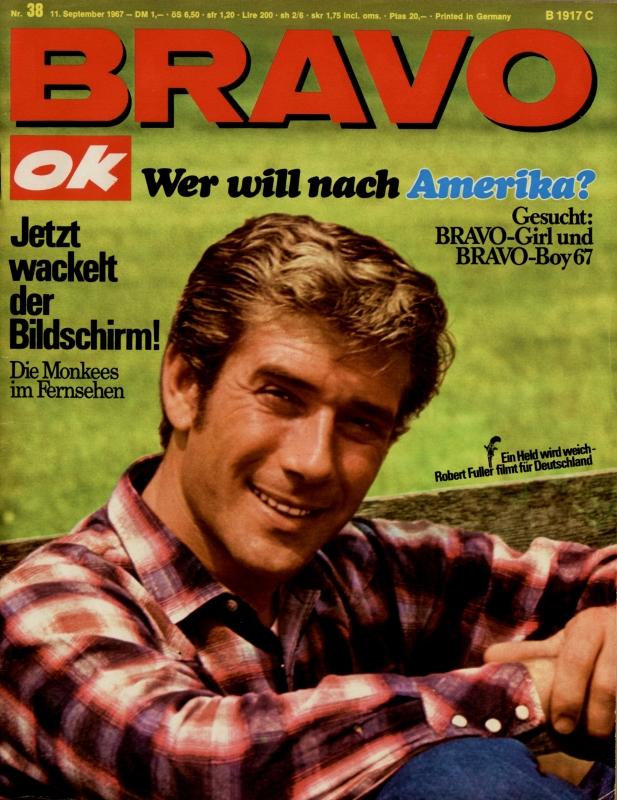 BRAVO Magazin - Alle Ausgaben von 1967 Nr. 38