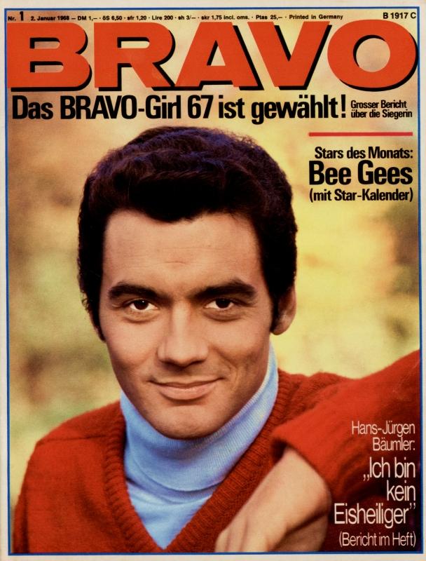 BRAVO Magazin - Alle Ausgaben von 1968 Nr. 01