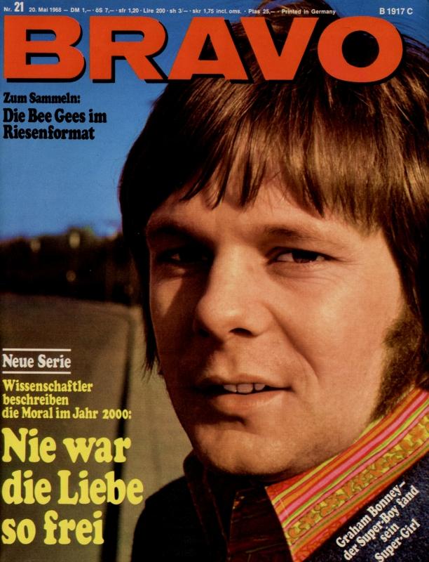 BRAVO Magazin - Alle Ausgaben von 1968 Nr. 21