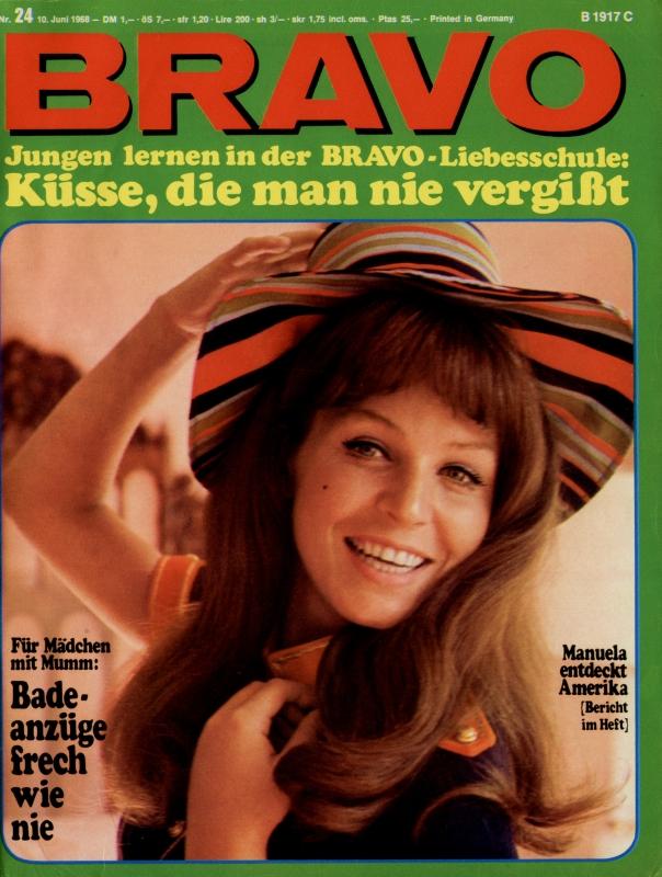 BRAVO Magazin - Alle Ausgaben von 1968 Nr. 24