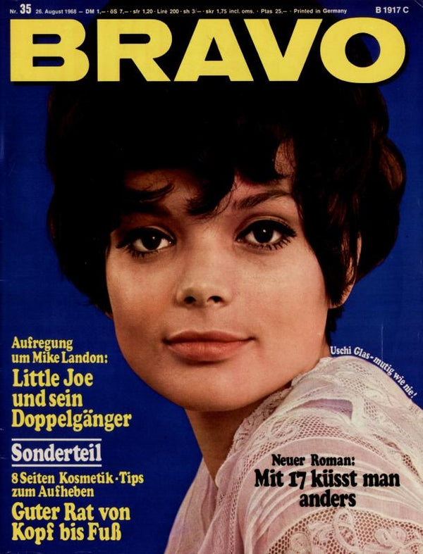 BRAVO Nr. 35 vom 26 août 1968 – Titelseite: Verre Uschi