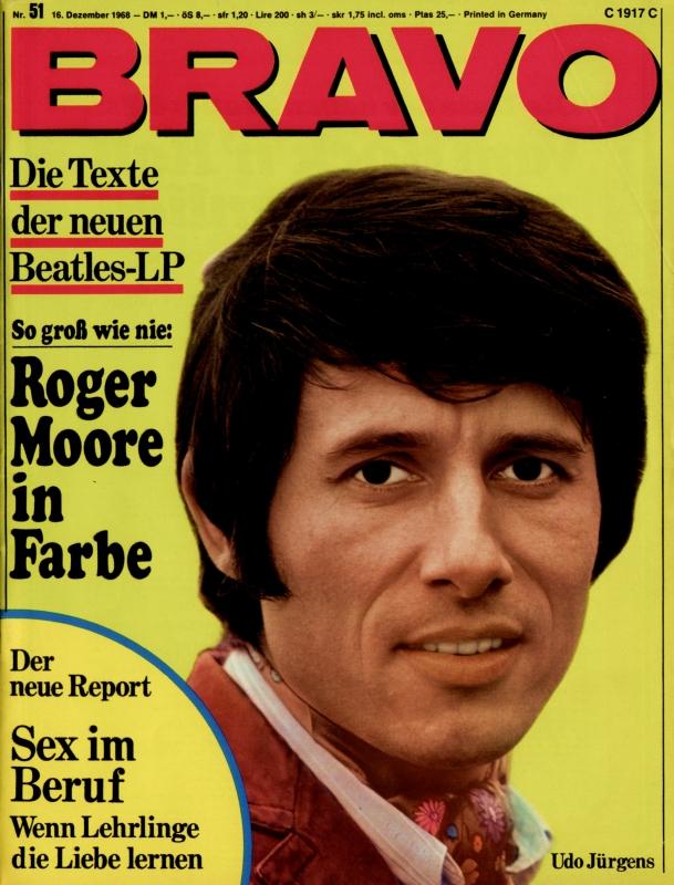 BRAVO Magazin - Alle Ausgaben von 1968 Nr. 51