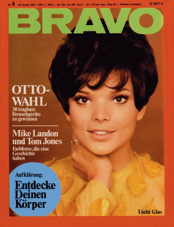BRAVO Nr. 4 vom 20 janvier 1969 – Titelseite: Verre Uschi