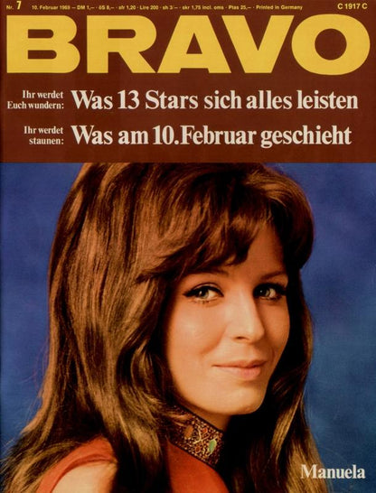 BRAVO Magazin - Alle Ausgaben von 1969 Nr. 07