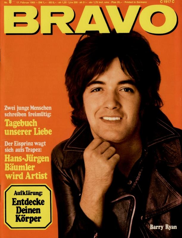 BRAVO Magazin - Alle Ausgaben von 1969 Nr. 08