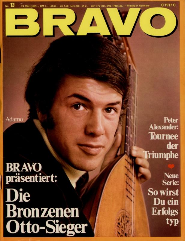 BRAVO Magazin - Alle Ausgaben von 1969 Nr. 13