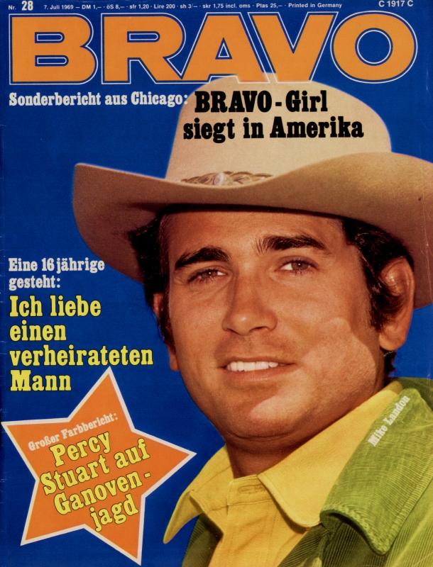 BRAVO Magazin - Alle Ausgaben von 1969 Nr. 28