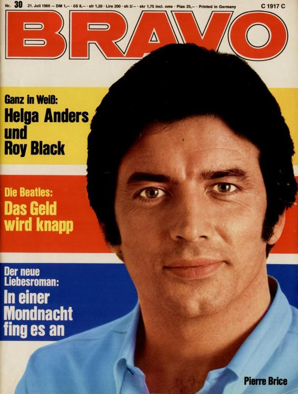 BRAVO Nr. 30 vom 21.07.1969 – Titelseite: Pierre Brice
