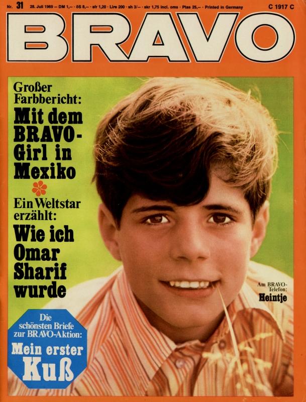 BRAVO Magazin - Alle Ausgaben von 1969 Nr. 31