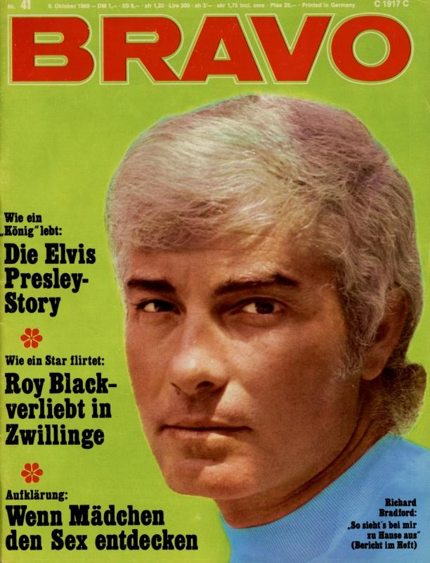 BRAVO Magazin - Alle Ausgaben von 1969 Nr. 41