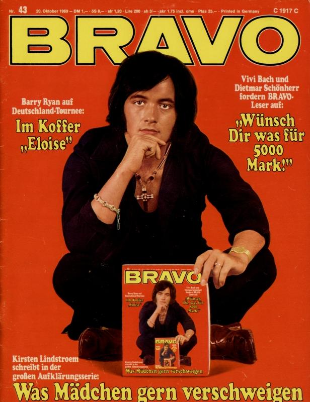 BRAVO Magazin - Alle Ausgaben von 1969 Nr. 43
