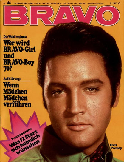 BRAVO Magazin - Alle Ausgaben von 1969 Nr. 44