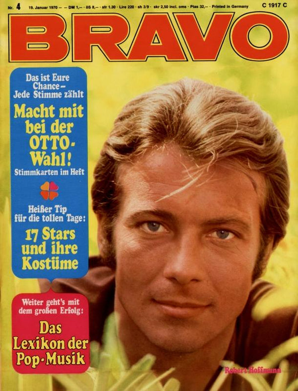 BRAVO Nr. 4 vom 19 janvier 1970 – Titelseite: Robert Hoffmann