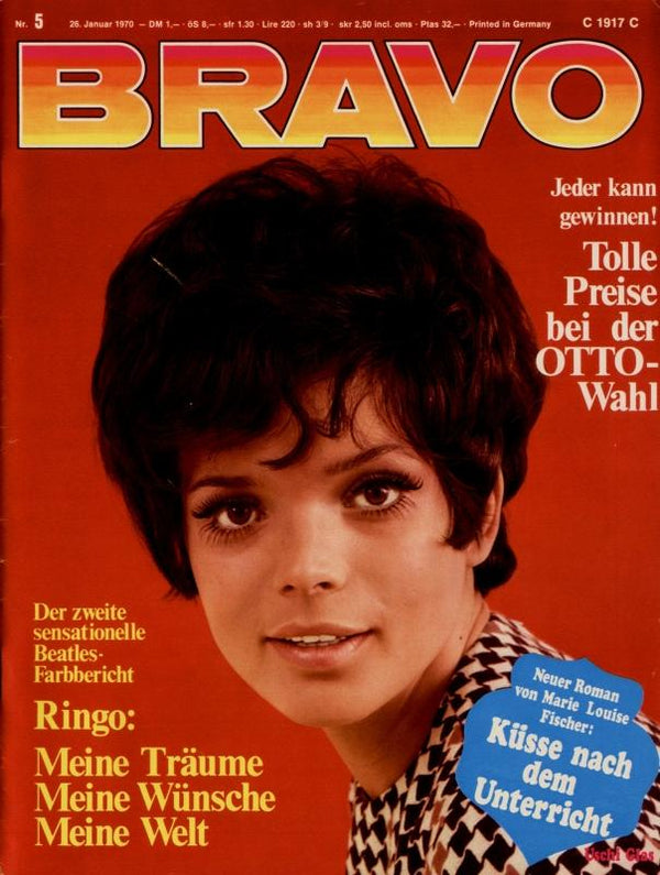 BRAVO Nr. 5 vom 26 janvier 1970 – Titelseite: Verre Uschi